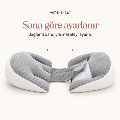 MOMMIA® Ayarlanabilir Emzirme ve Hamile Destek Yastığı