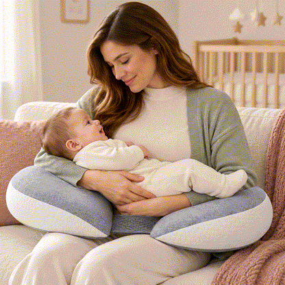 MOMMIA® Ayarlanabilir Emzirme ve Hamile Destek Yastığı